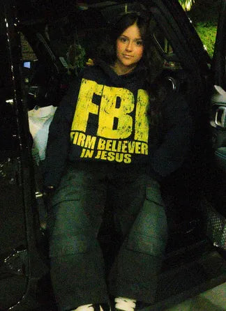 FBI Jesus Hoodie
