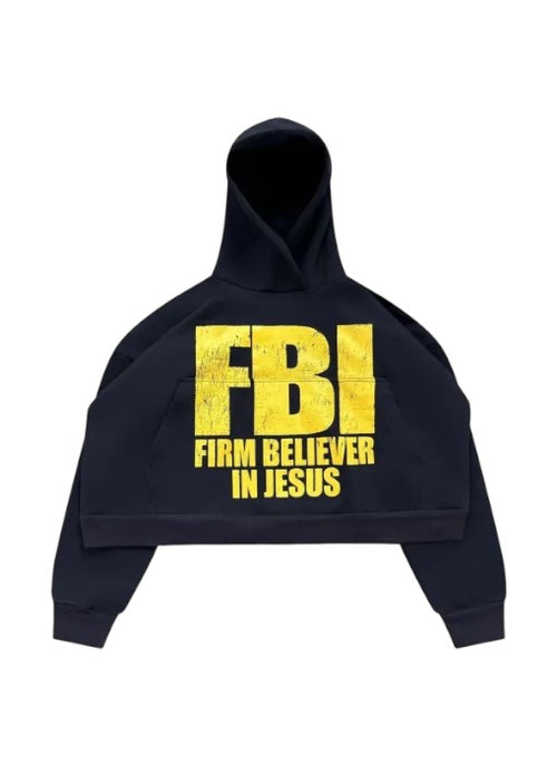 FBI Jesus Hoodie