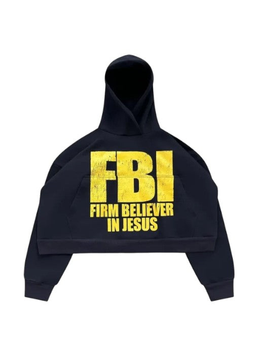 FBI Jesus Hoodie